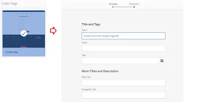 Create the endpoint page