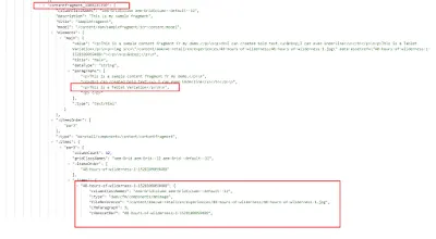 JSON for tablet