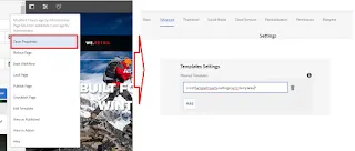 Template property in AEM 6.4